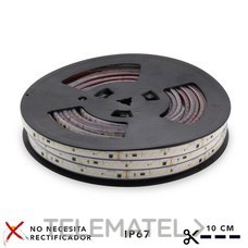 LEDME - TIRA DE LED 220VAC 6000K SMD2835 120LED/M 17W/M SIN RECTIFICADOR rollo 20 metros