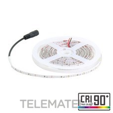 LEDME - Tira de LED 24V DC SMD2110 Dwarf IP20 10W 4500K CRI90 (4mm de ancho) - 5 Metros