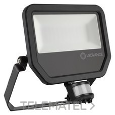 LEDVANCE - FLOOD LED 50W/4000K  CON SENSOR   IP65 NEGRO