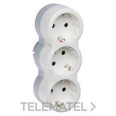 LEGRAND - ADAPTADOR 3x2P+T HORIZ.RETRACTIL