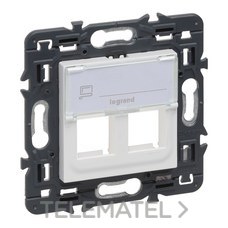 LEGRAND - ADAPTADOR VALENA NEXT 2XRJ45 KEYSTONE BL