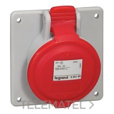 LEGRAND - BASE CUADRADA 16A 3P + TT 415V IP44