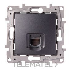 LEGRAND - BASE DE TELEFONO RJ12 NILOE ANTRACITA