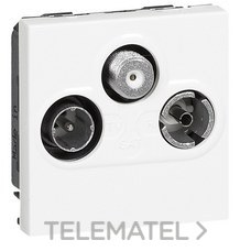 LEGRAND - BASE TV/R-SAT MOSAIC INTERM.2 MOD.BL