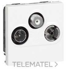 LEGRAND - BASE TV/R-SAT UNICA BLANCA