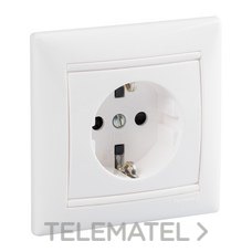 LEGRAND - BASE MONOBLOC VALENA 2P+T INFANTIL BL.