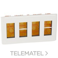 LEGRAND - CAJA PTBJO.EMP.MOSAIC P/4x4 MOD.BL