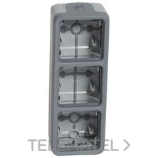 LEGRAND - CAJA SUPERF.VERT.3 POS.PLEXO GR.