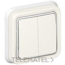 LEGRAND - CONMUTADOR DOBLE EMP.PLEXO MBLOC BL.