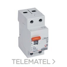 LEGRAND - DIFERENCIAL VIVIENDA 2/40/30mA CLASE A LEXIC