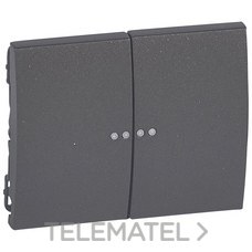 LEGRAND - DOBLE TECLA C/VISOR CIRCUITO GALEA BR.