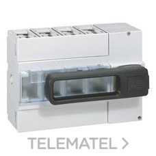 LEGRAND - Interruptor automático DPX-IS 4P, 250A, sin disparo, mando frontal