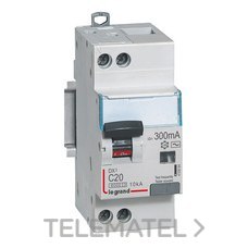 LEGRAND - INTERRUPTOR DX3 1P+N C20 6/10K HPI 300mA