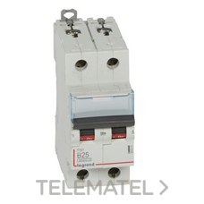 LEGRAND - MAGNETOTERMICO DX3 6/10kA-B 2P 25A