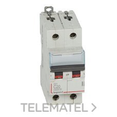LEGRAND - MAGNETOTERMICO DX3 6/10kA-C 2P 20A