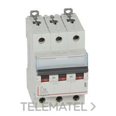 LEGRAND - MAGNETOTERMICO DX3 6/10kA-C 3P 16A
