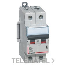 LEGRAND - MAGNETOT.DX3 6/10KA-D 2P 25A