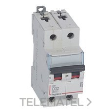 LEGRAND - MAGNETOTERMICO DX3 6/10kA-D 2P 32A