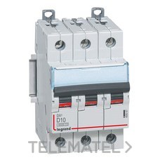 LEGRAND - MAGNETOTERMICO DX3 6/10kA-D 3P 10A