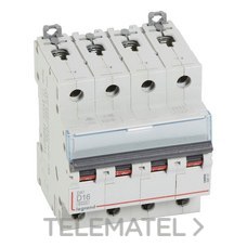LEGRAND - MAGNETOTERMICO DX3 6/10kA-D 4P 16A