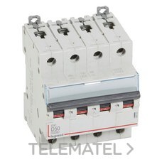 LEGRAND - Magnetotérmico DX3 6/10kA-D 4P 50A