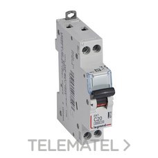 LEGRAND - MAGNETOT.DX3 6/10KA P+N C20 1MOD.