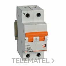 LEGRAND - MAGNETOTERMICO VIVIENDA RX3 1P+N 6KA 20A