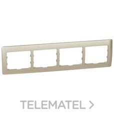 LEGRAND - MARCO 4ELEM.HORIZ.ARMONIA GALEA TITANIO