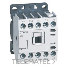 LEGRAND - MINICONTACTOR CTX 3P 9A 1NA 230VCA