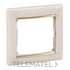 LEGRAND - PLACA 1 ELEMENTO MARFIL/ORO