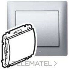 LEGRAND - PLACA CIEGA C/TAPA GALEA ALUMINIO