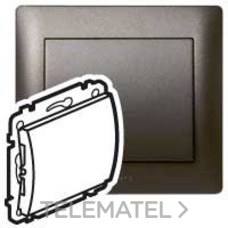 LEGRAND - PLACA CIEGA C/TAPA GALEA BRONCE