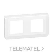 LEGRAND - PLACA MOSAIC 2x2 MOD.HZ.BL