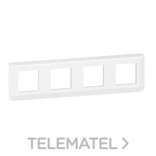 LEGRAND - PLACA MOSAIC 4x2 MOD.HZ.BL