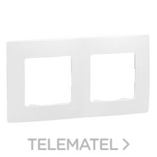 LEGRAND - PLACA NILOE 2 ELEMENTOS BL.
