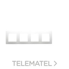 LEGRAND - PLACA NILOE 4 ELEMENTOS BL.