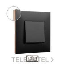 LEGRAND - PLACA VALENA NEXT 2 EL.DARK/COBRE
