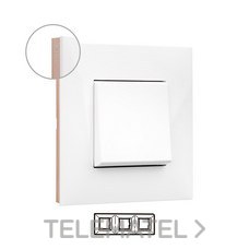 LEGRAND - PLACA VALENA NEXT 3 EL.BLANCO/ORO RS