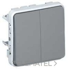 LEGRAND - PULSADOR DOBLE E/S PLEXO GR.