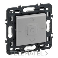 LEGRAND - PULSADOR DOBLE VALENA NEXT 6A ALUMINIO