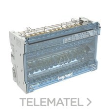 LEGRAND - Repartidor modular de barras escalonadas 4 Polos, 125 A, 14 salidas, 8 módulos