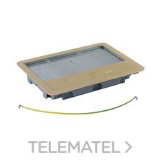 LEGRAND - TAPA METAL BR P/CJ.SU.RTGLAR.8/12 MOD.