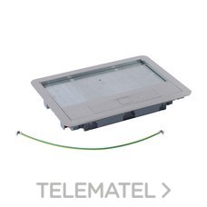 LEGRAND - TAPA P/CJ.SU.RTGLAR.8/12 MOD.ACD.INOX