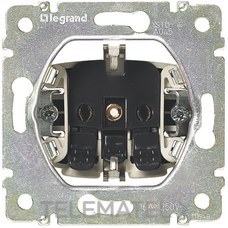 LEGRAND - TOMA 2P+T AUT.C/OBTUR VALENA BLANCO