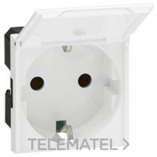 LEGRAND - TOMA 2P+T LAT.C/TAPA MOSAIC-II
