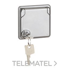 LEGRAND - TOMA 2P+T SOLIROC 16A 250V C/TAPA/LLAVE