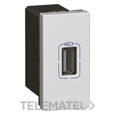 LEGRAND - TOMA AUDIO VIDEO MOSAIC USB 1 MOD.