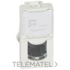 LEGRAND - TOMA RJ45 CATEGORIA 5e UTP 1 MOD.BL.