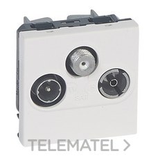 LEGRAND - TOMA TV-FM-SAT MOSAIC-II ALUM.