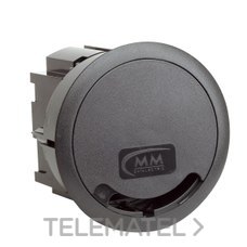 MMCONECTA - CAJA DE SUELO PARA 1 MODULO 90x45 GRIS